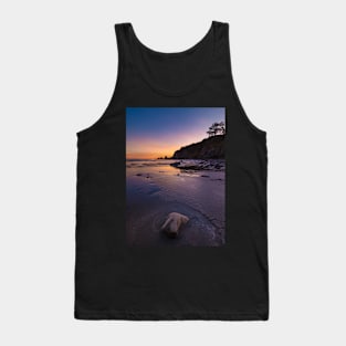 Sunset at a Rockey Beach Tank Top